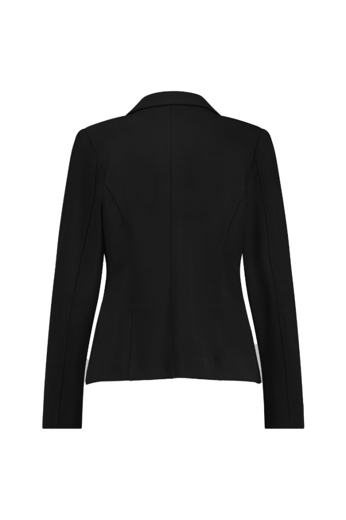 94811 Bright Bonded Blazer - Zwart