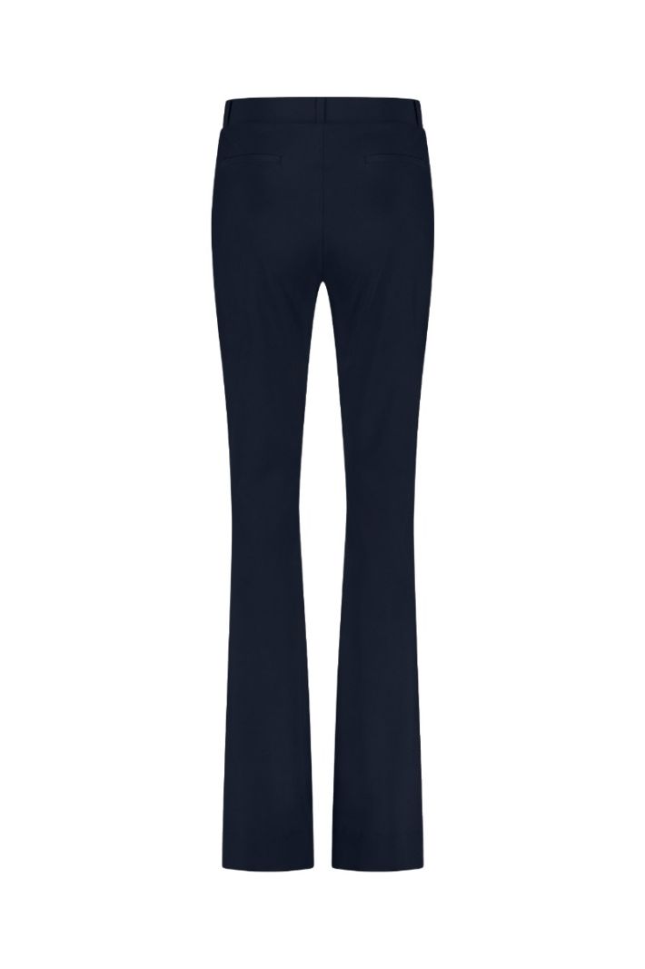 94812 Flair Long Bonded Trousers - Donker Blauw