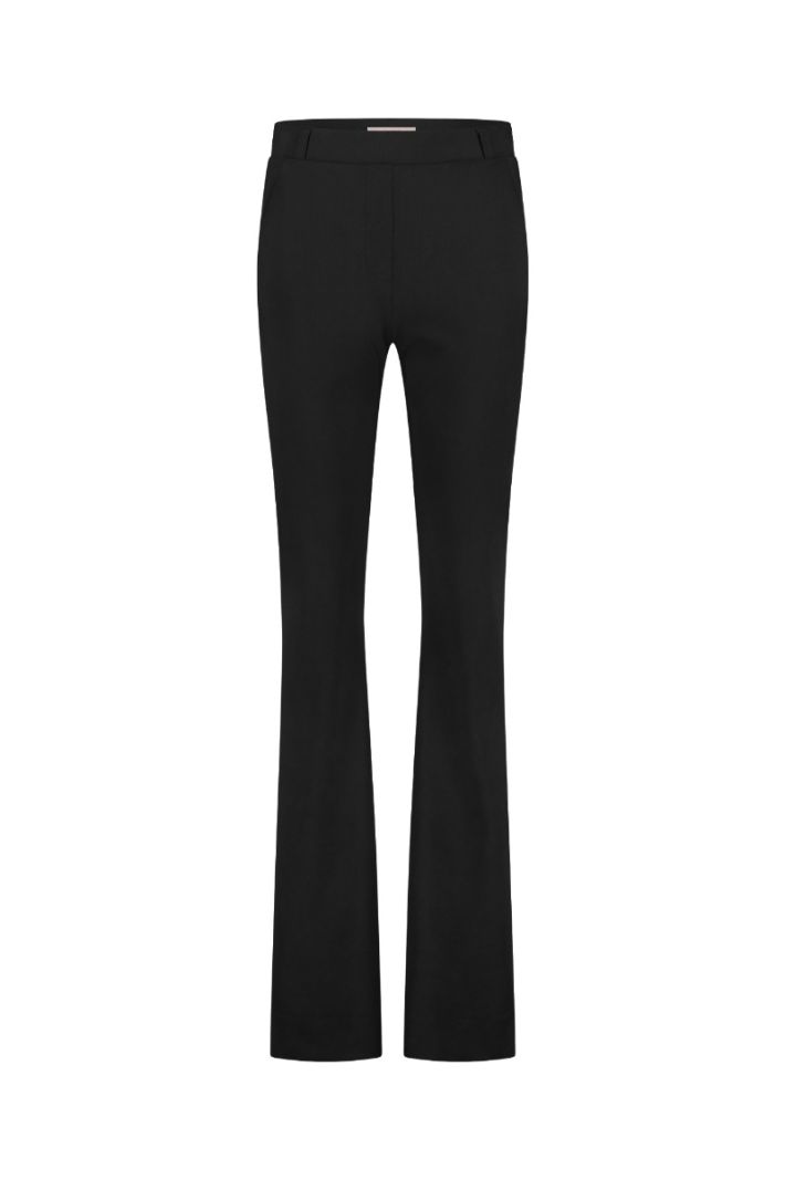 94812 Flair Long Bonded Trousers - Zwart