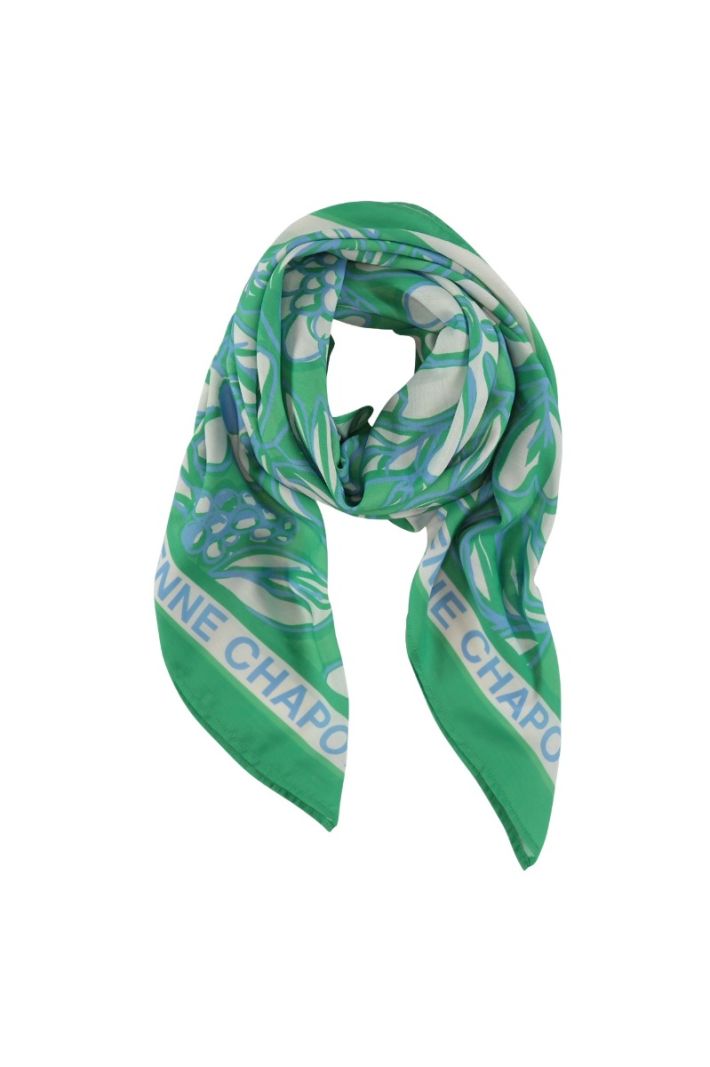 ACC-402-SCF-SS24 Paola Scarf - Green Apple/Grass is Greener