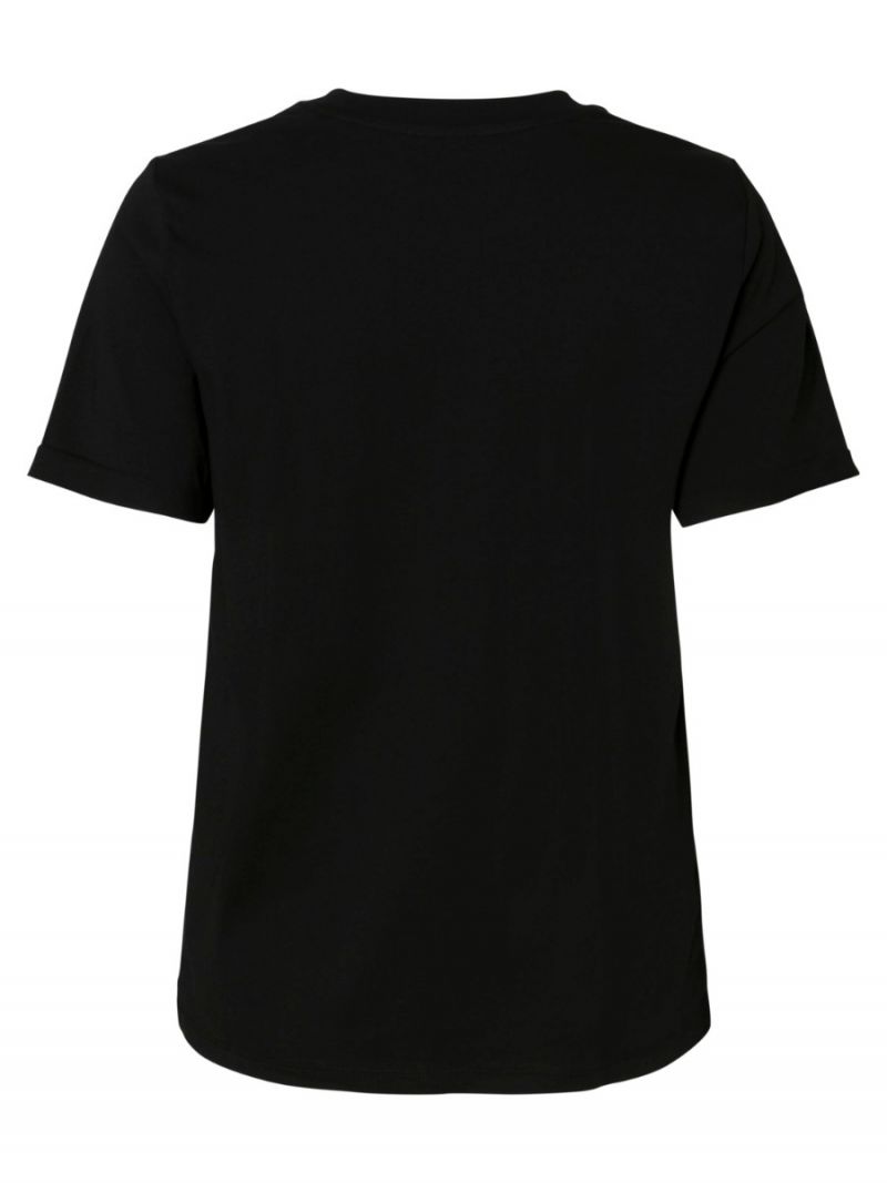 17086970 Pcria T-Shirt - Zwart