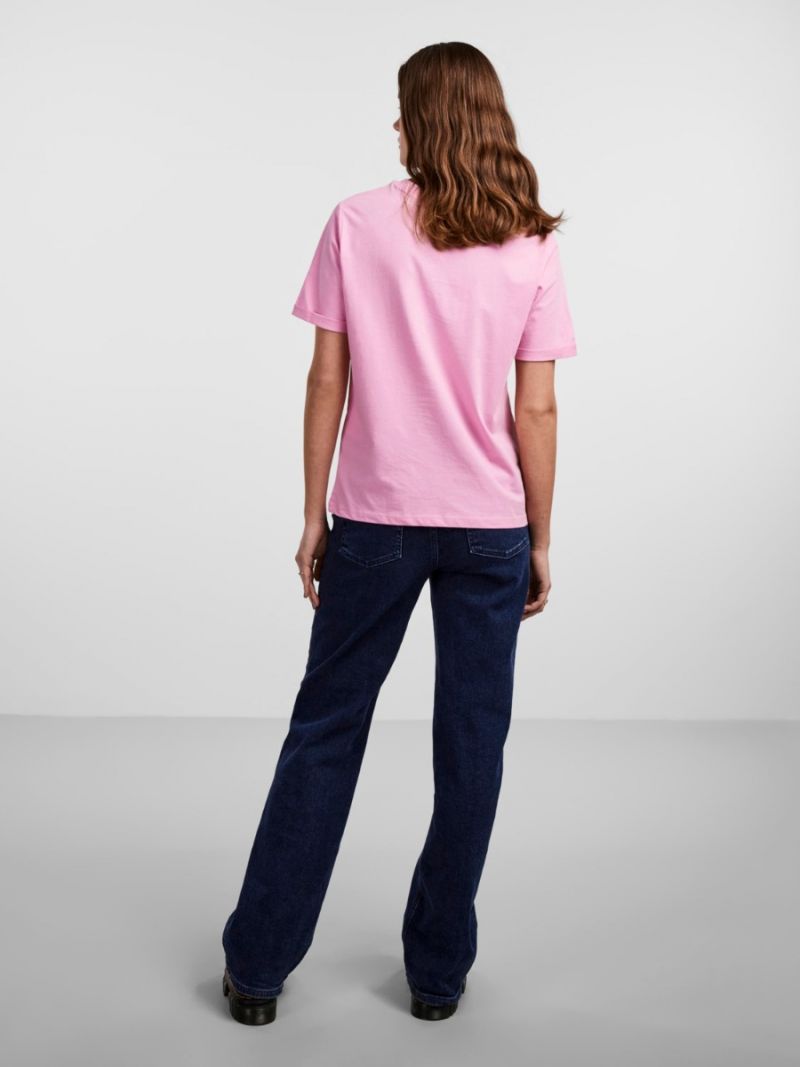  17086970 Pcria T-Shirt - Begonia Pink