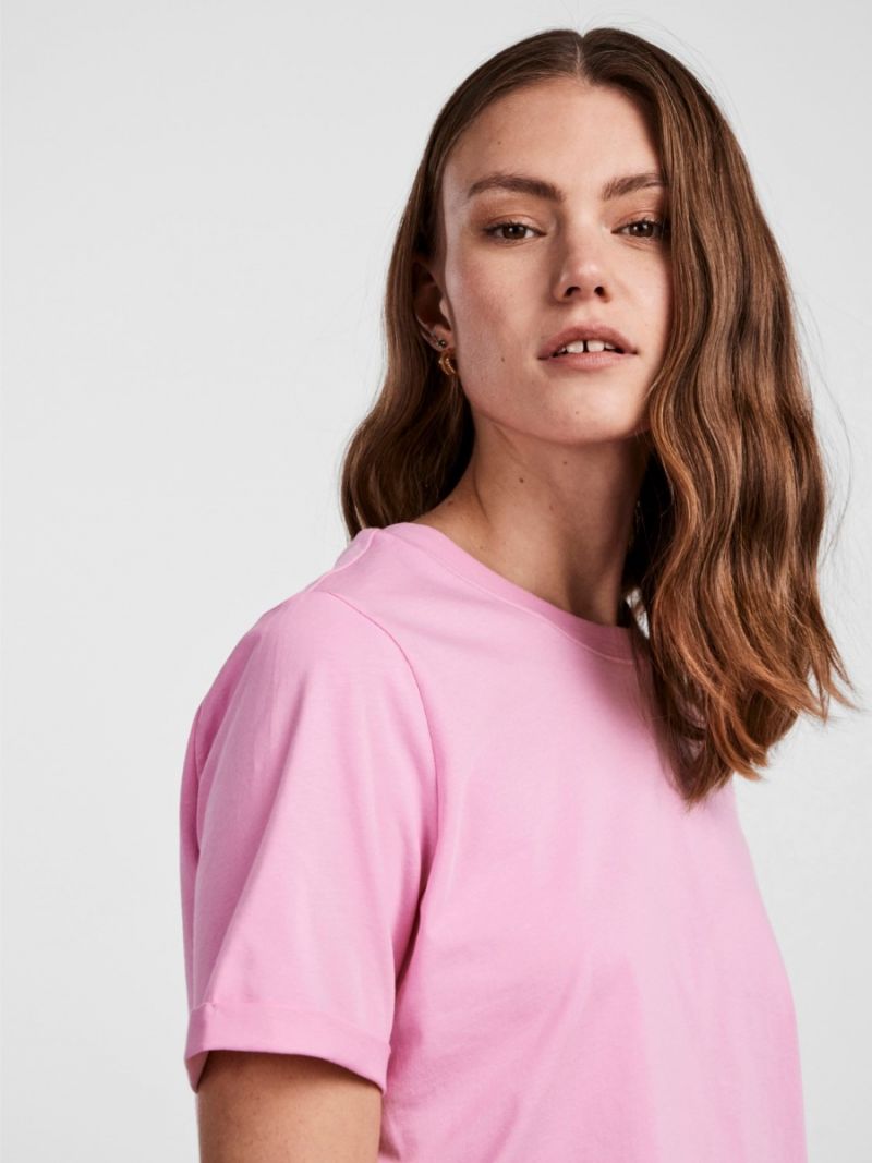  17086970 Pcria T-Shirt - Begonia Pink