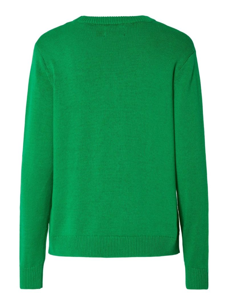 17158762 Pchiline Pullover met Hartje - Fern Green