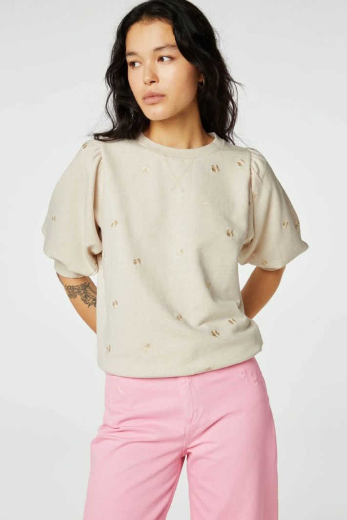 CLT-229-SWT-SS24 Jana Sweater - Oatmeal Melange