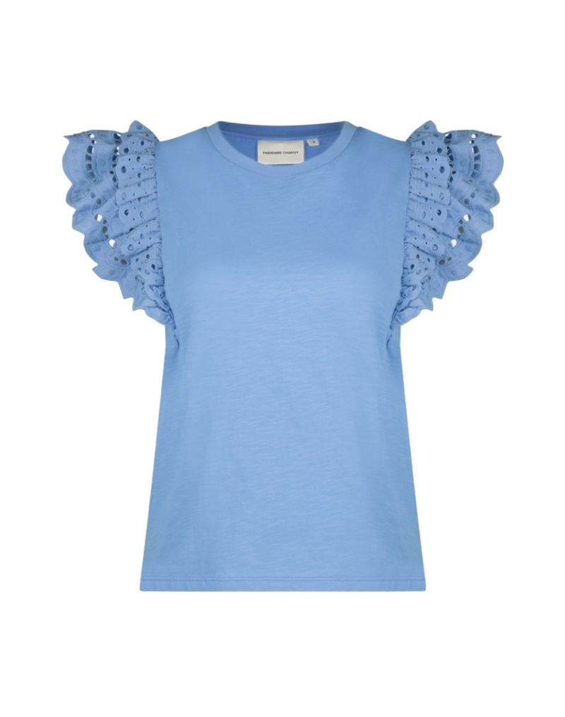 CLT-290-TSH-SS24 Anna T-Shirt - Blue Dream