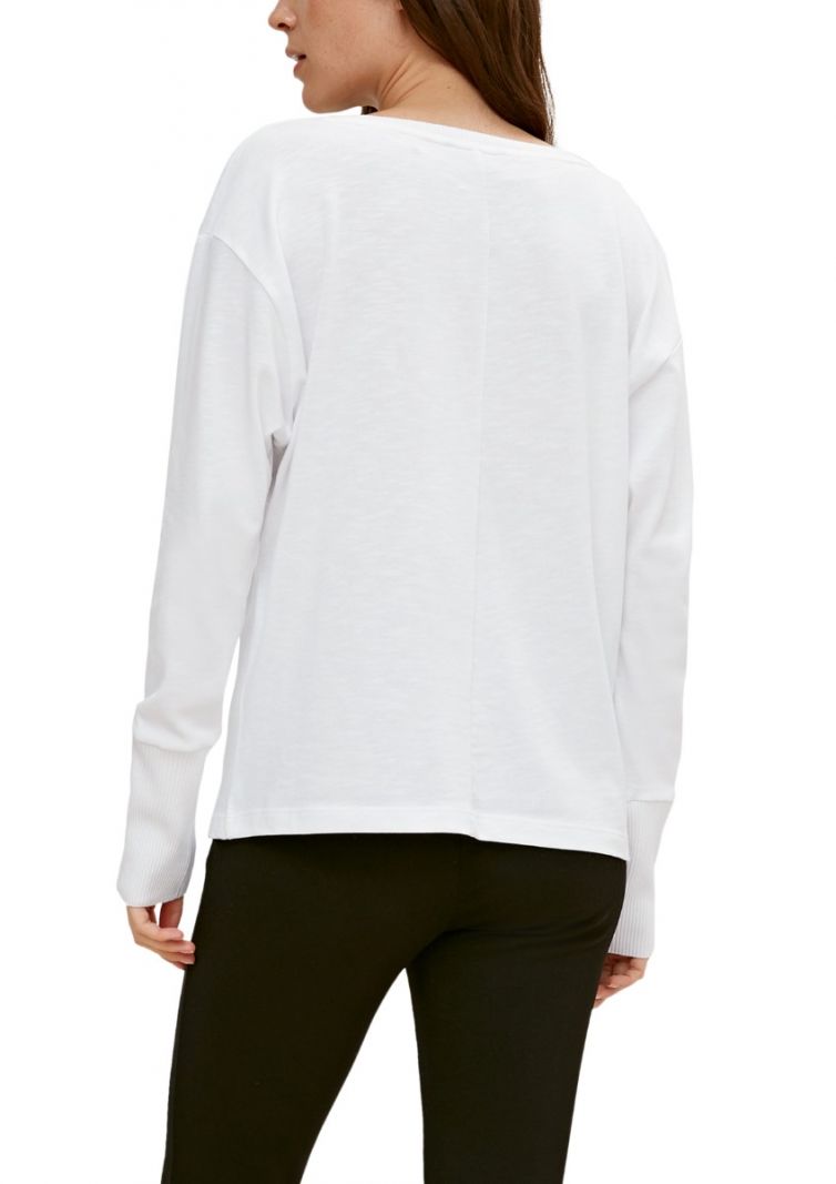 2121676 Long Sleeve Top - Wit