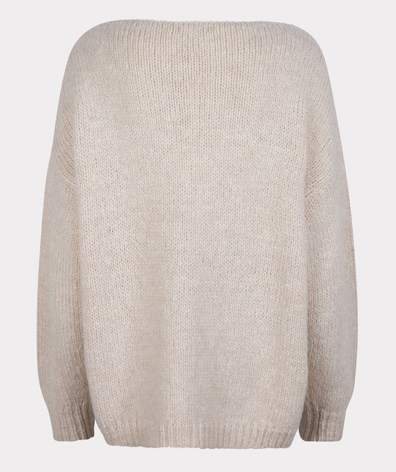 F23.03503 Chunky Sweater - Off White