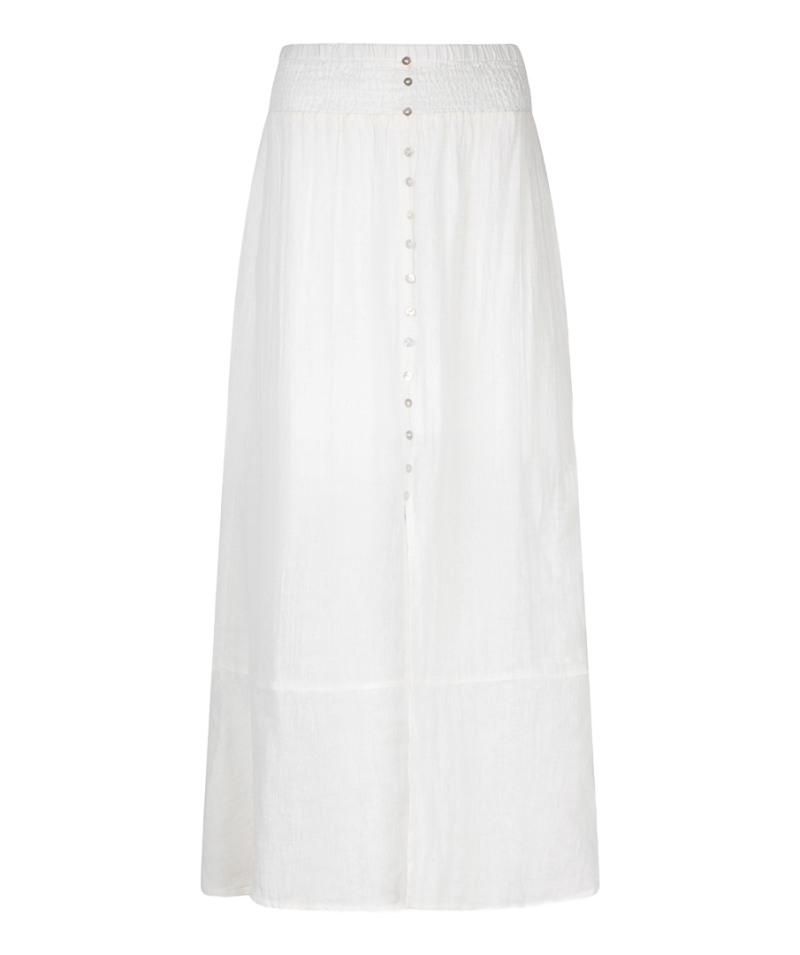 HS24.28212 Linnen Rok - Off White