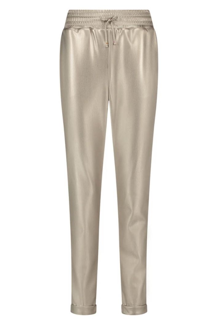 FW240319 Paris Broek PU - Metallic