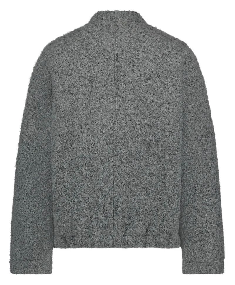 FW2411021 Baltimore Korte Jas Boucle - Grey