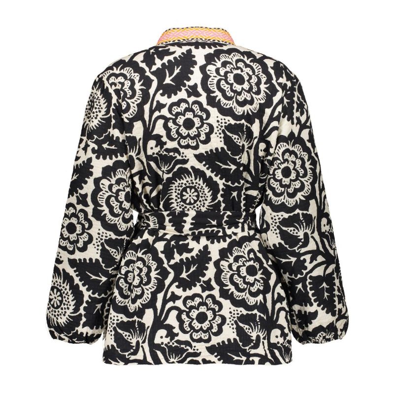 45100-20 Kimono - Zwart