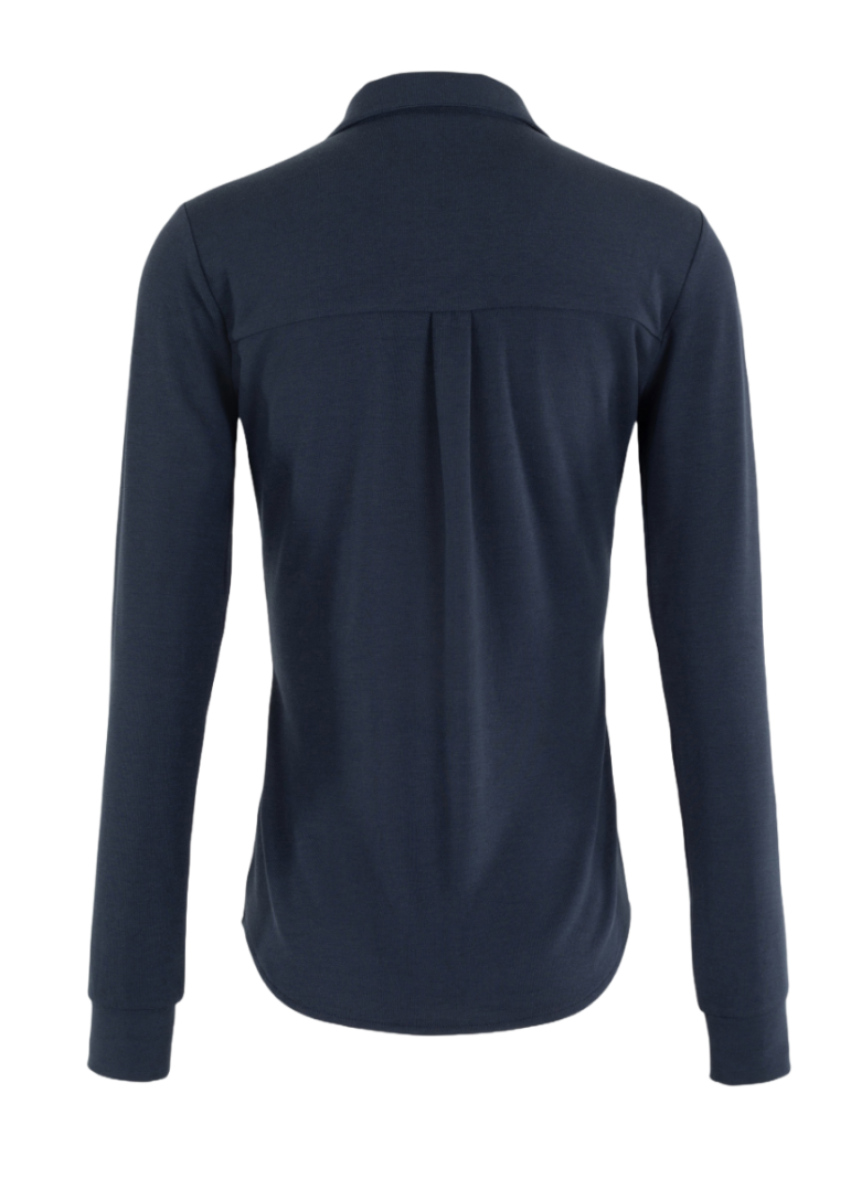 55-04 Twilight 2 Stretch Blouse - Donker Blauw