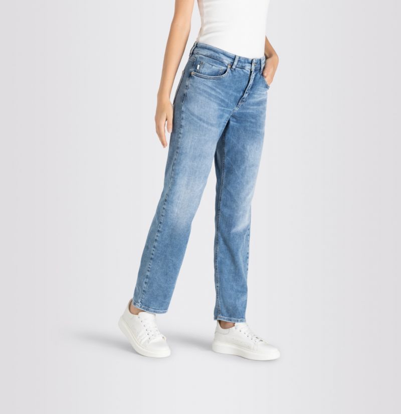 5818-90-0389 Straight Fit Jeans - Blauw
