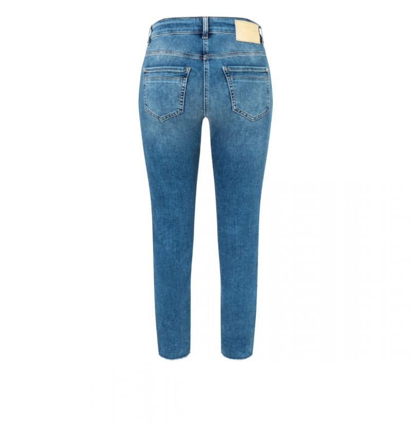 5755-90-0389L Rich Slim Chic Jeans - Blauw