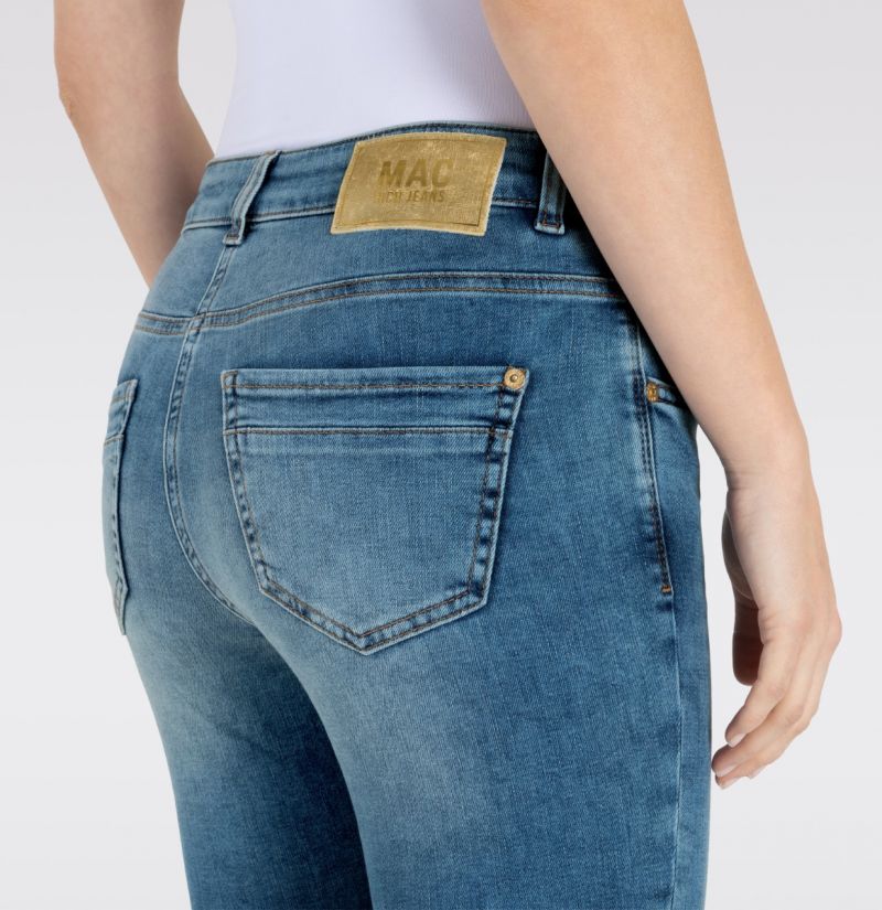 5755-90-0389L Rich Slim Chic Jeans - Blauw
