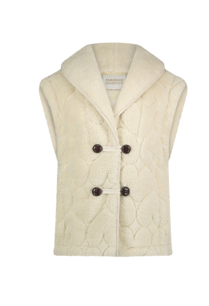 CLT-CTS-04-AW24 Merlin Gilet - Cosy White