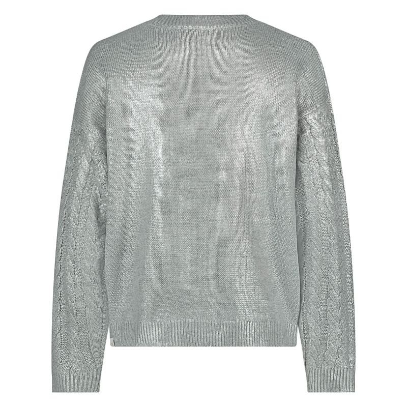 FW240625 Carmel Pullover - Zilver