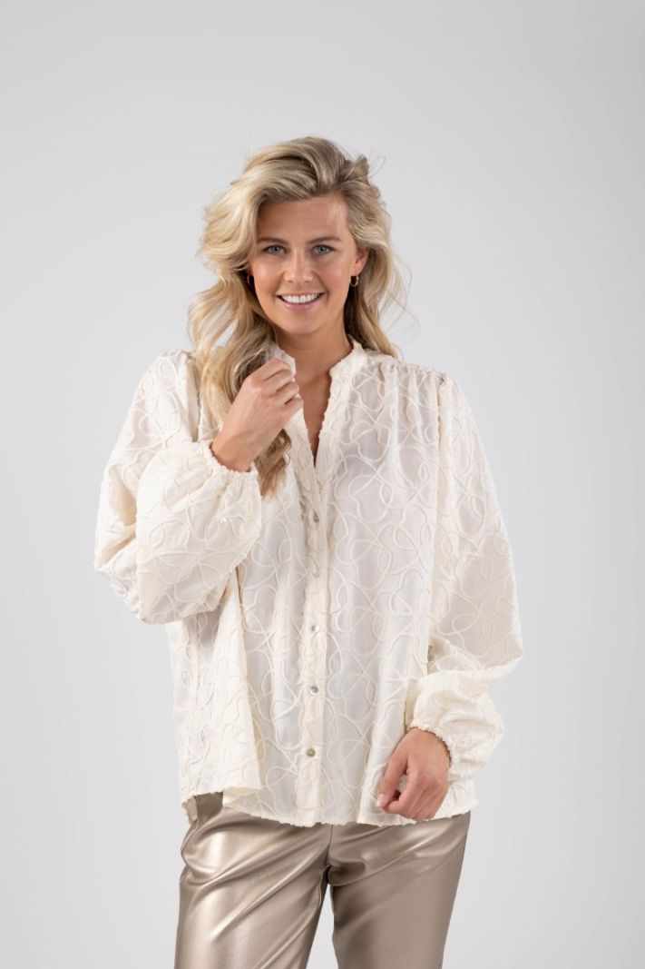 FW240458 Daan Blouse - Off White