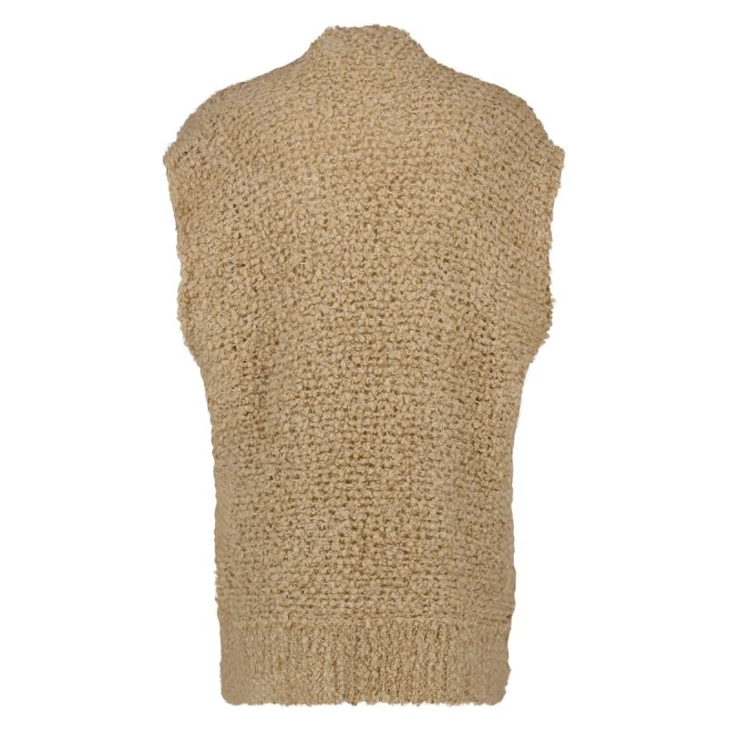 FW241817 Gilly Gilet Lurex - Camel