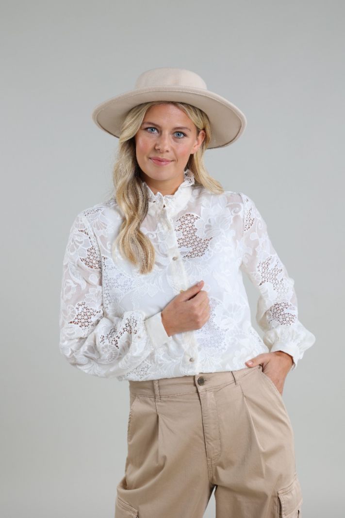 SS240425 Harriet Blouse - Off White