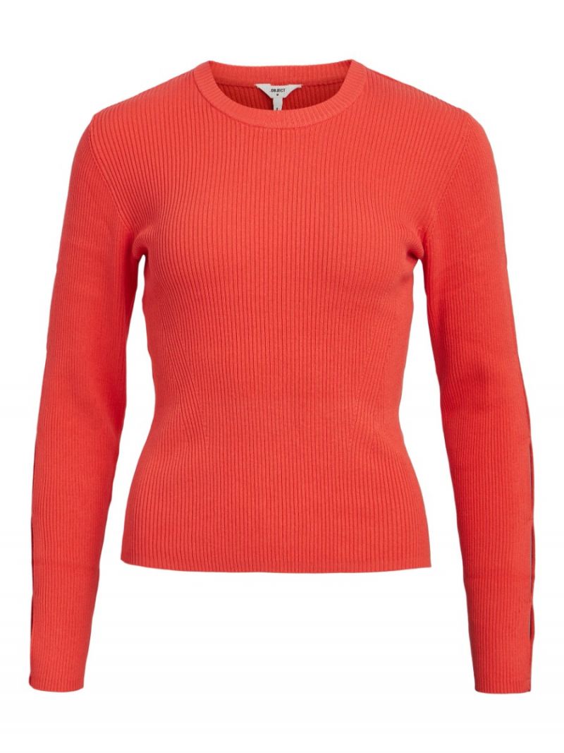23041158 Objlasia Pullover - Hot Coral