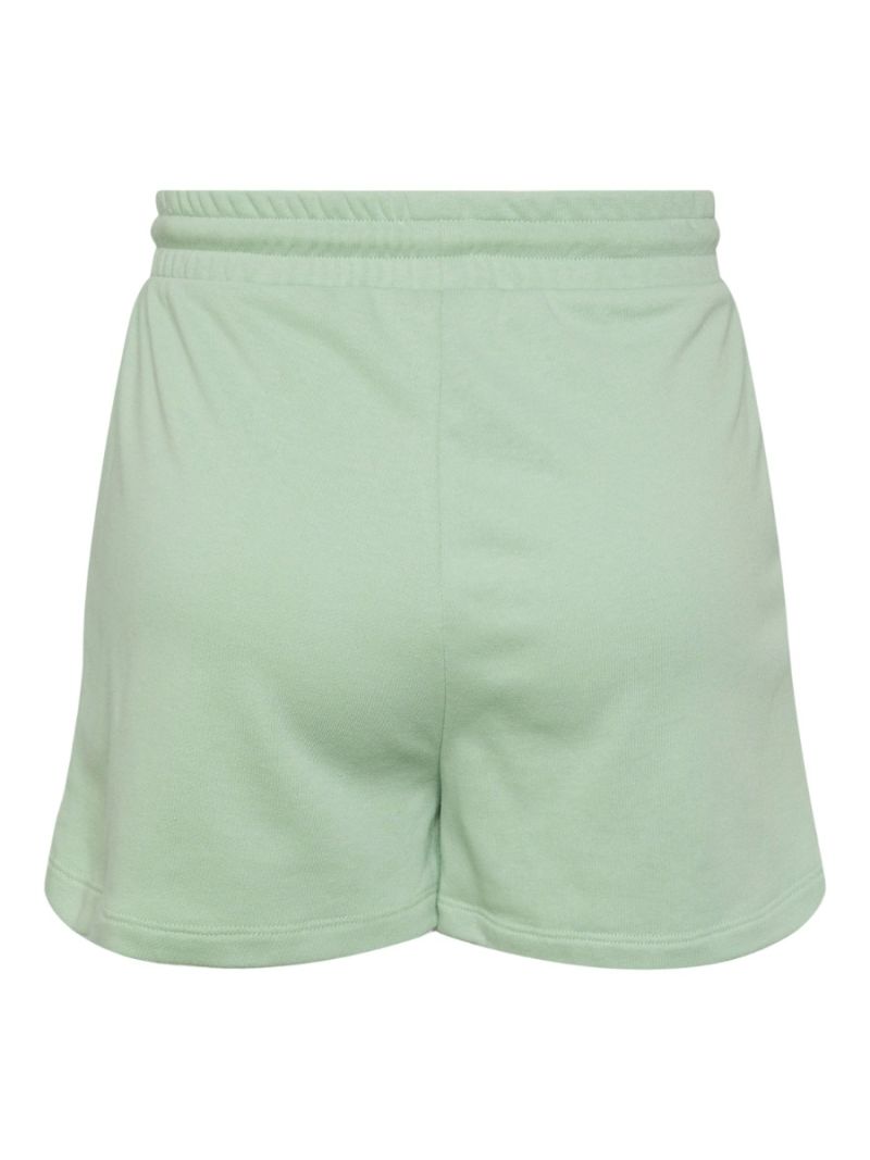 17118868 Pcchilli High Waist Shorts - Quiet Green