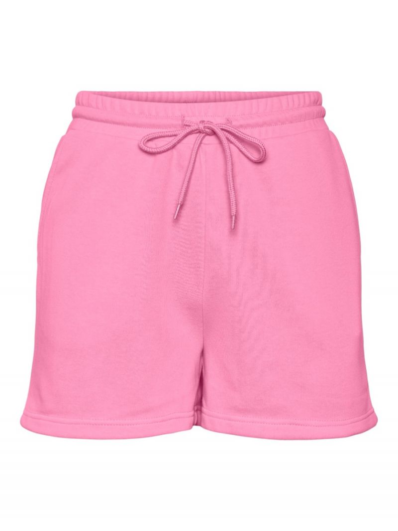 17118868 Pcchilli High Waist Shorts - Begonia Pink