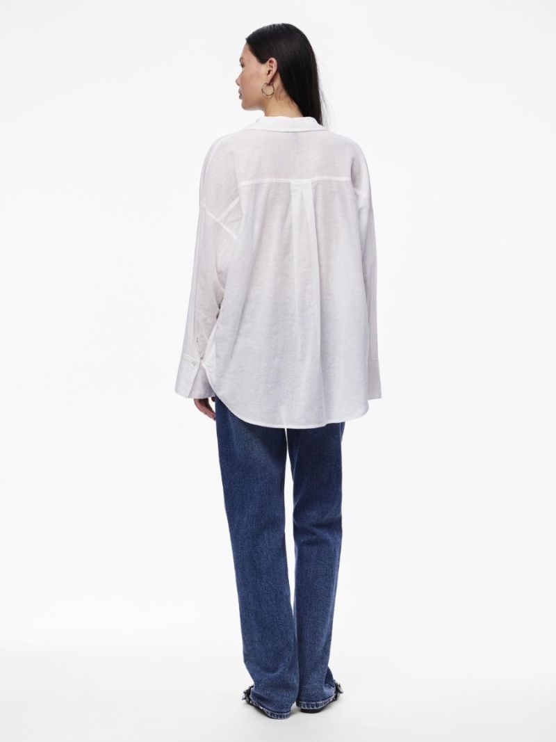 17147594 Pcmatinka Blouse - Cloud Dancer