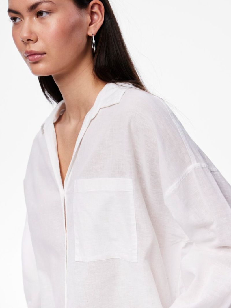 17147594 Pcmatinka Blouse - Cloud Dancer