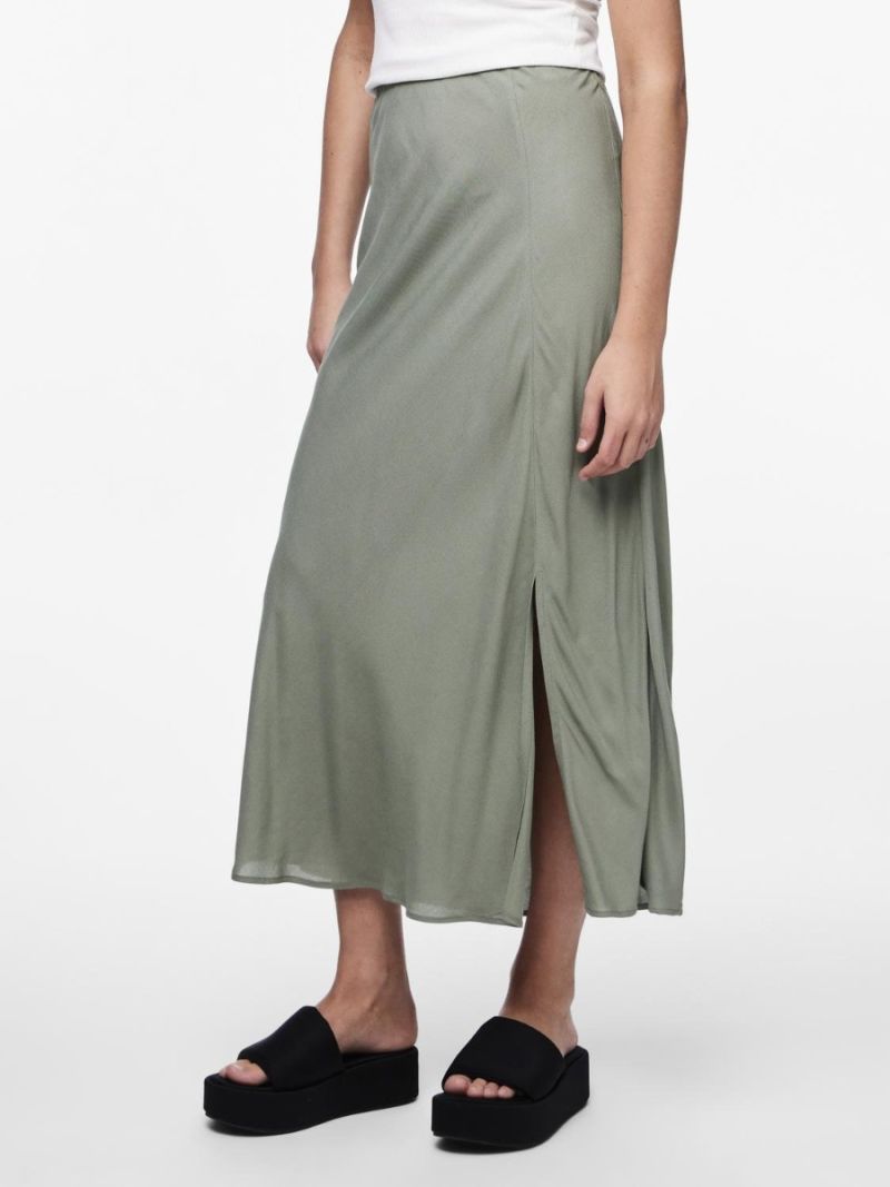 17147811 Pcnya Lange Rok met Split - Hedge Green