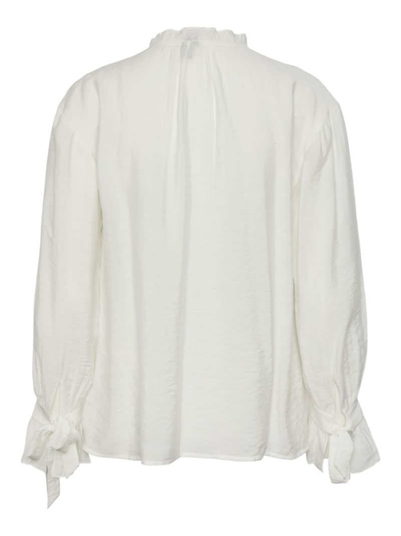 17147583 Pcmarica Blouse - Cloud Dancer