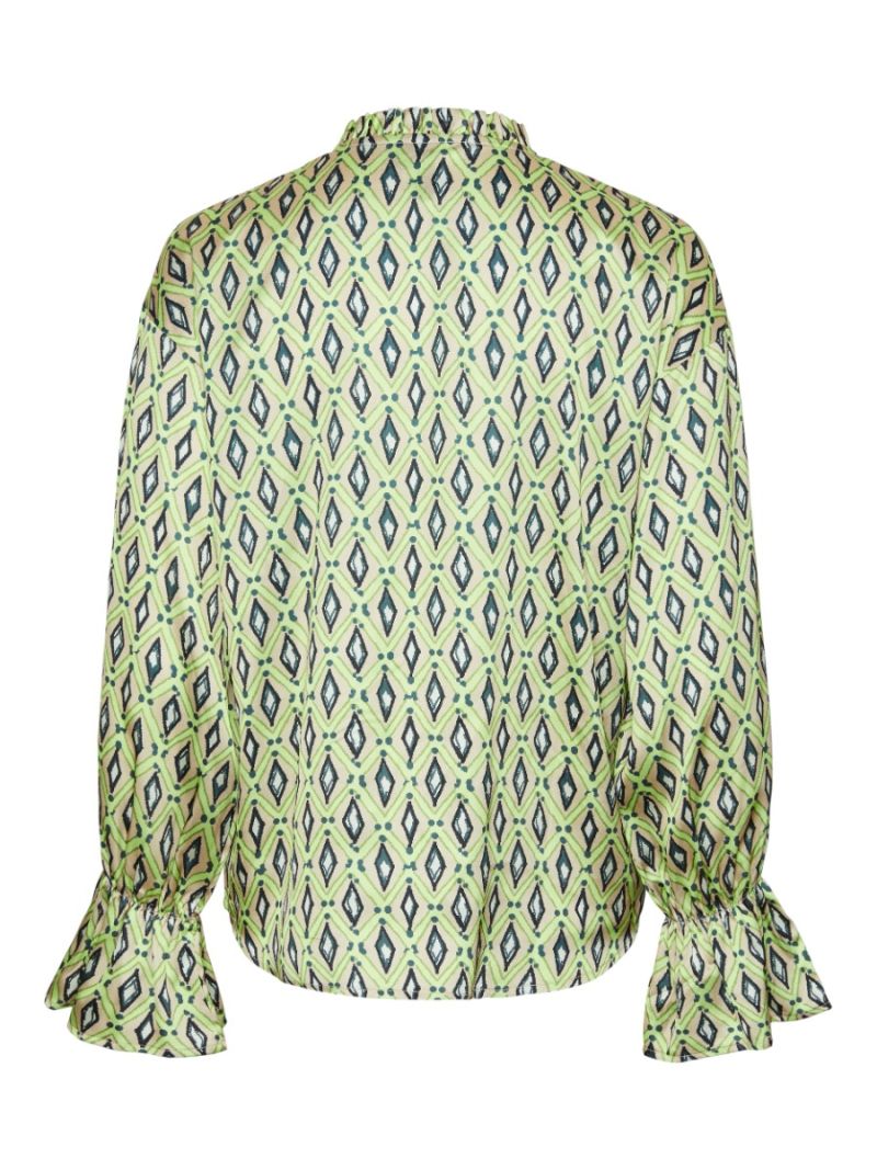 17152509 Pckimmi Blouse - Greenery