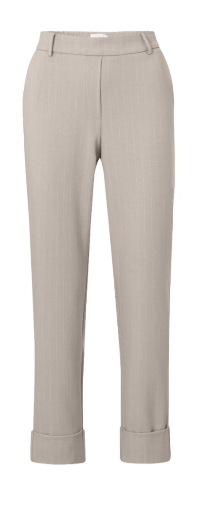 01-301146-09 Broek met Krijtstreep - Dove Gray Dessin