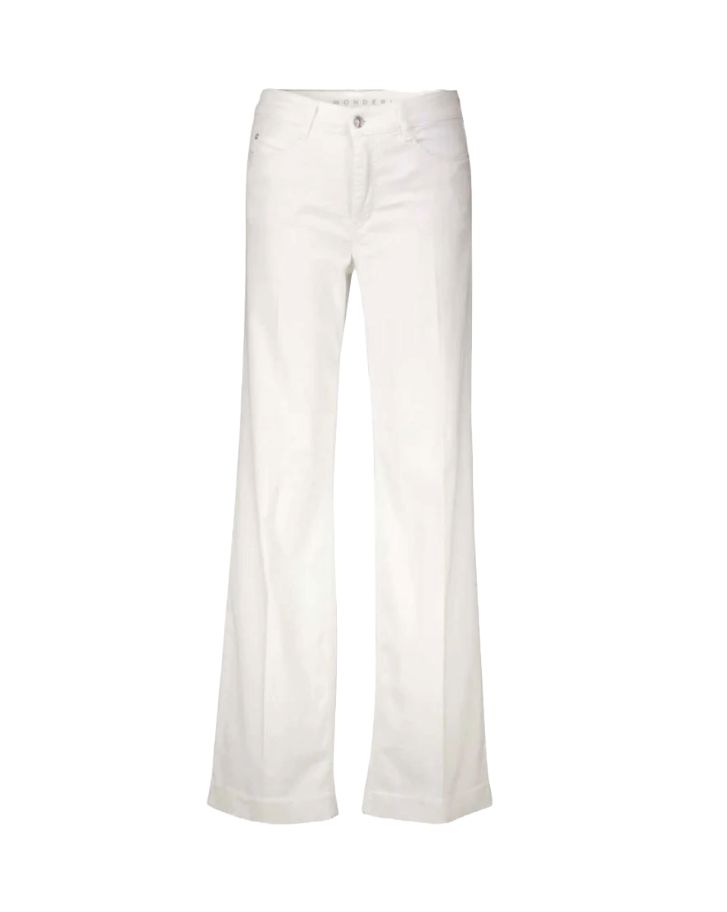 5233-90-0391 Rich Palazzo Jeans - Wit