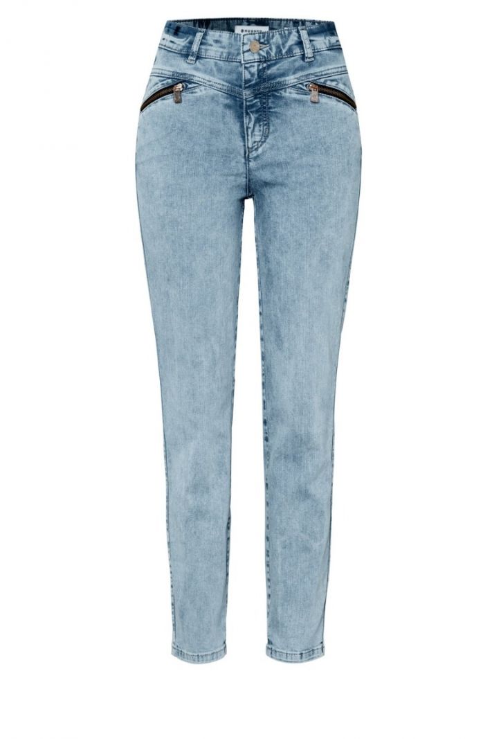 31932/232-97 Audrey_Skinny_2_070 Jeans - Bleached Blue Sky