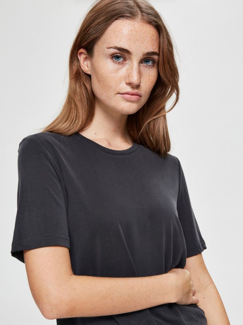 Ella T-Shirt - Zwart