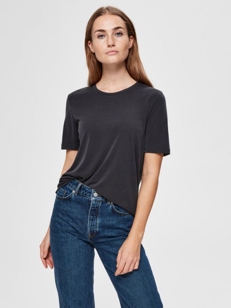 Ella T-Shirt - Zwart