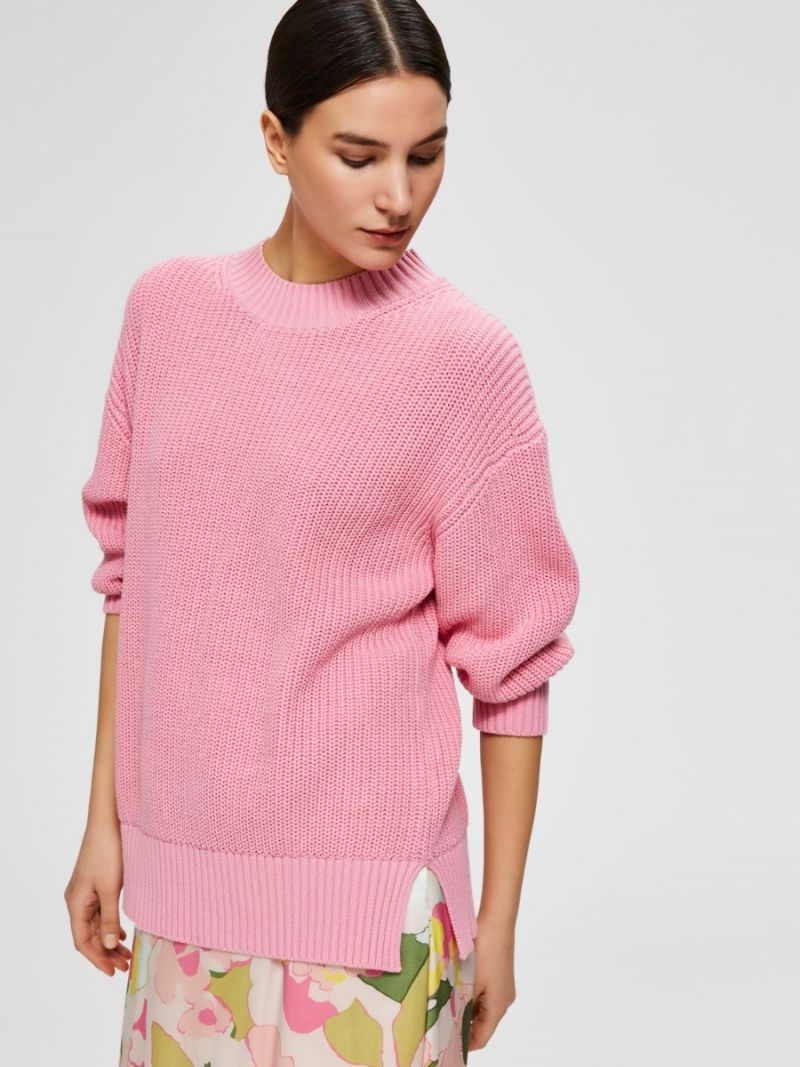 Bailey Gebreide Pullover - Roze