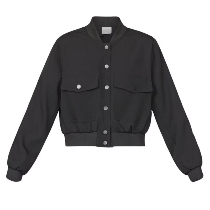 17173 GARWIN-JA Bomber Jacket - Zwart