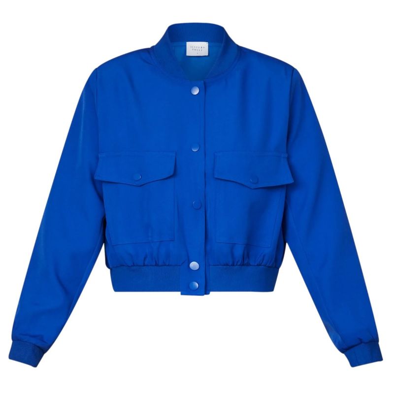 17173 GARWIN-JA Bomber Jacket - Cobalt