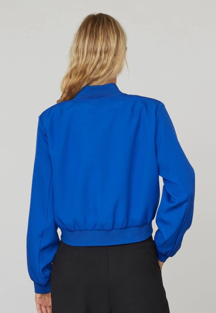 17173 GARWIN-JA Bomber Jacket - Cobalt