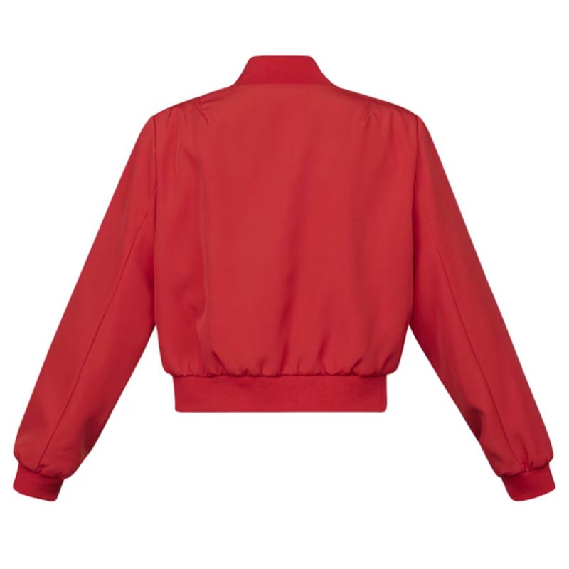 17173 GARWIN-JA Bomber Jacket - Rood