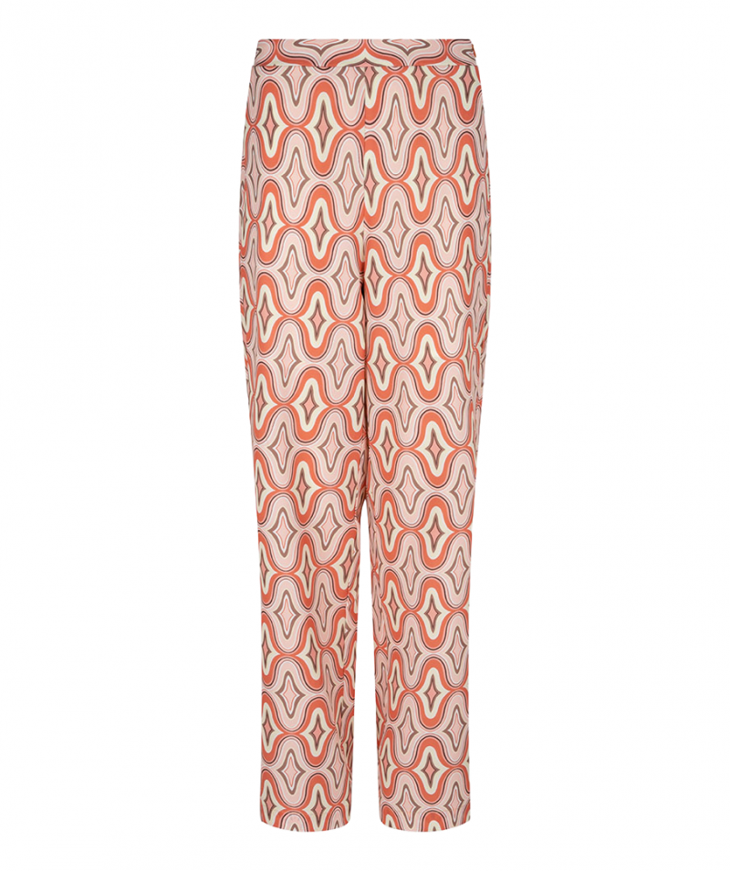 SP23.14042 Trousers Groovy Print - Oranje