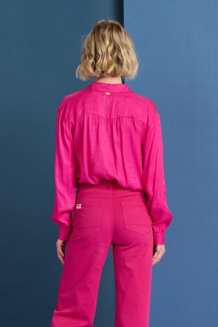 SP7398 Blouse - Milly Fiery Pink