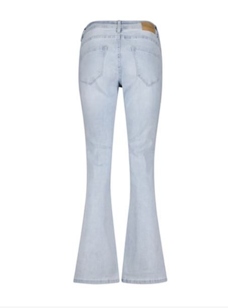 SRB2952 Babette Bleach Regular Jeans - Bleach Denim