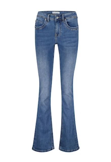 SRB4008 Babette Mid Stone Used Jeans - Stone Used