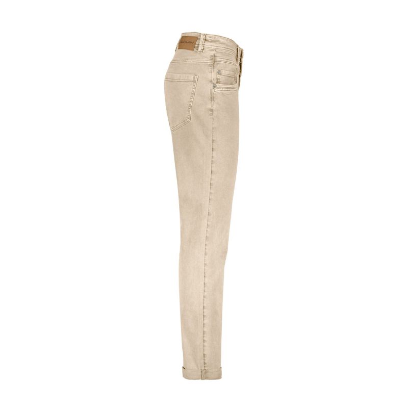 SRB4305 Sienna Col Denim Broek - Mushroom