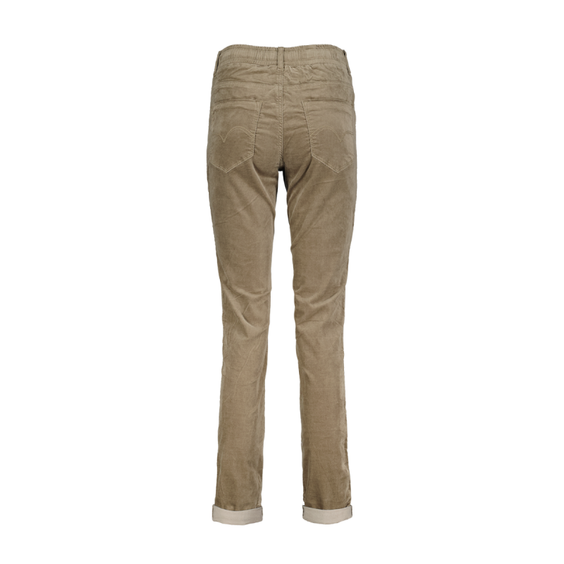 SRB4322 Tessy Velours Broek - Olive