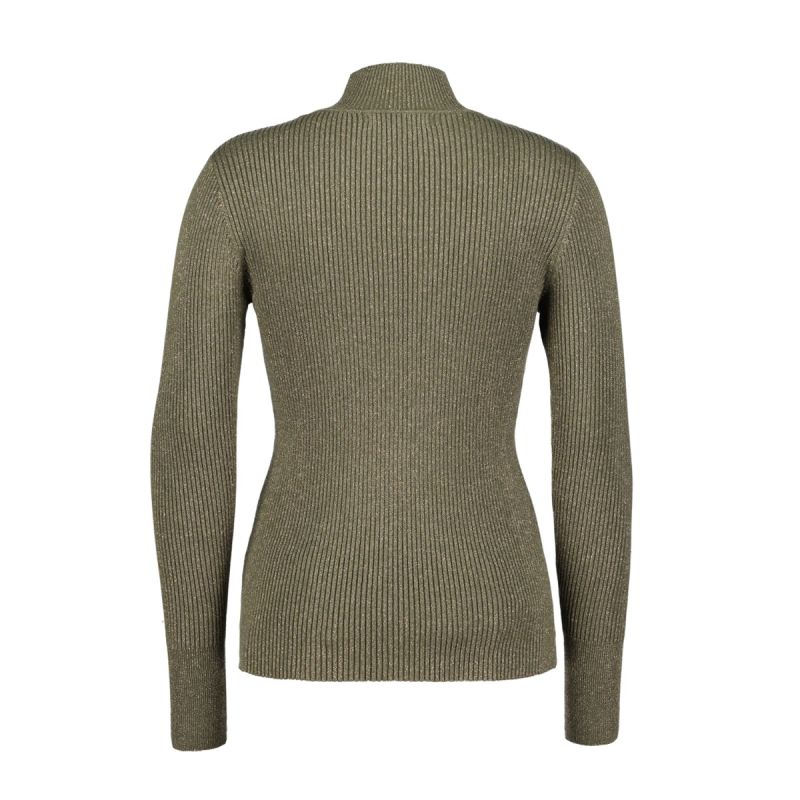 SRB4344 Turtle Sparkle Pullover - Dark Khaki